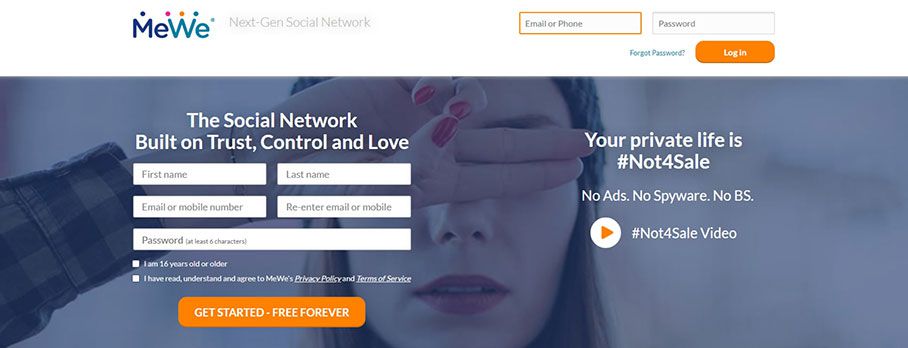 MeWe - The Next-Gen Social Network